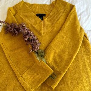 Joan Vass Mustard Sweater - M